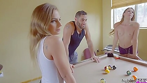 Teeno fucks with a dildo and would