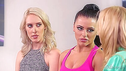 Married lesbians share sex