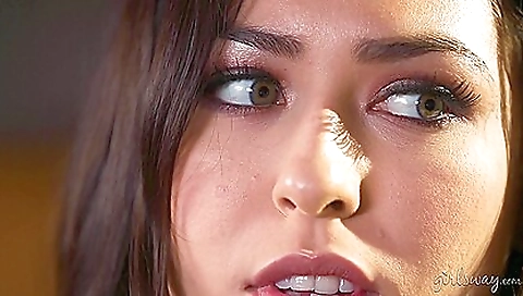 Asian cutie enjoys her boyfriend arts